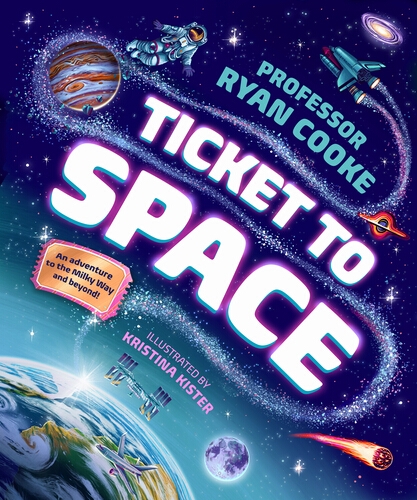 Book cover of Ticket to Space by Ryan Cooke