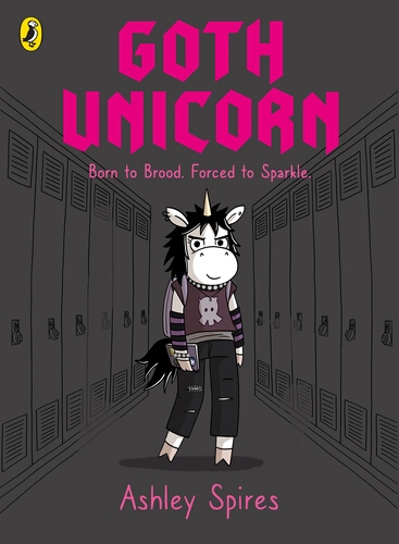 Book cover of Goth Unicorn by Ashley Spires
