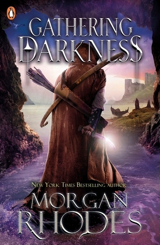 Book cover of Gathering Darkness by Morgan Rhodes