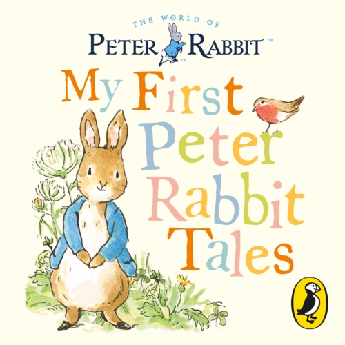 Book cover of My First Peter Rabbit Tales by Beatrix Potter