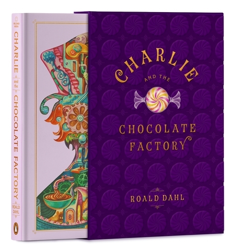 Book cover of Charlie and The Chocolate Factory - Melcher Edition by Roald Dahl