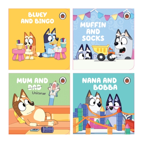Book cover of Bluey: Bluey and Family Little Library by Bluey