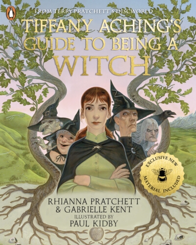Book cover of Tiffany Aching's Guide to Being A Witch by Rhianna Pratchett, Gabrielle Kent