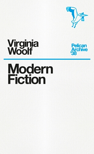Book cover of Modern Fiction by Virginia Woolf