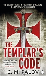 Book cover of The Templar's Code by Chloe M. Palov
