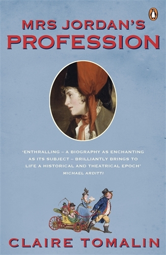 Book cover of Mrs Jordan's Profession by Claire Tomalin
