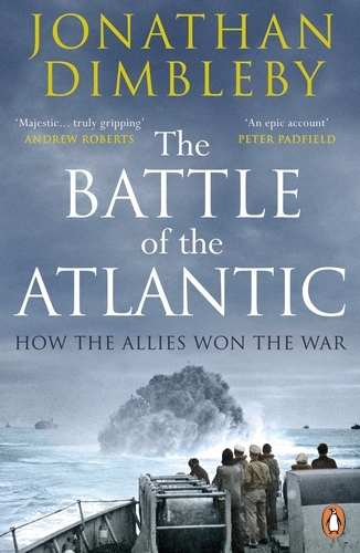 Book cover of The Battle of the Atlantic by Jonathan Dimbleby