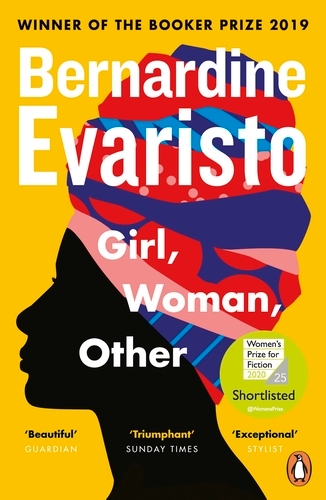 Book cover of Girl, Woman, Other by Bernardine Evaristo