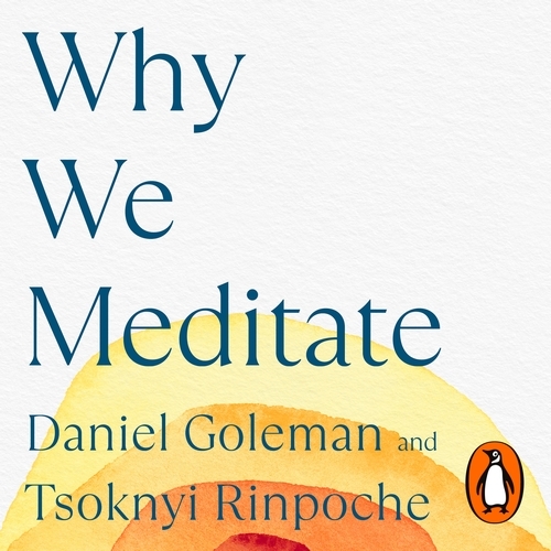 Book cover of Why We Meditate by Daniel Goleman, Tsoknyi Rinpoche