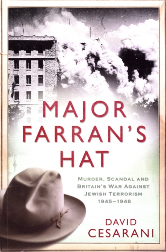 Book cover of Major Farran's Hat by David Cesarani