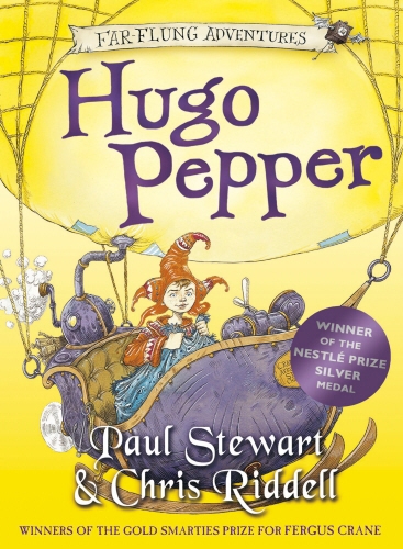Book cover of Hugo Pepper by Chris Riddell, Paul Stewart