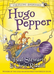 Book cover of Hugo Pepper by Chris Riddell, Paul Stewart