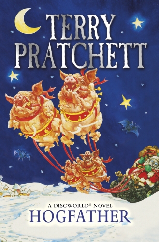 Book cover of Hogfather by Terry Pratchett