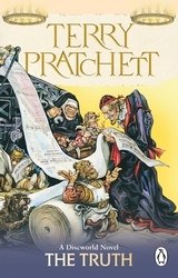 Book cover of The Truth by Terry Pratchett