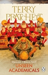 Book cover of Unseen Academicals by Terry Pratchett