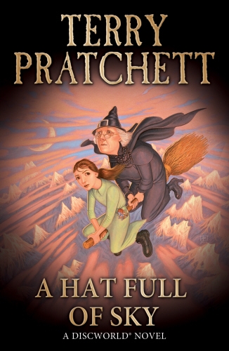 Book cover of A Hat Full of Sky by Terry Pratchett