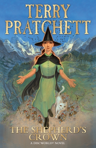 Book cover of The Shepherd's Crown by Terry Pratchett