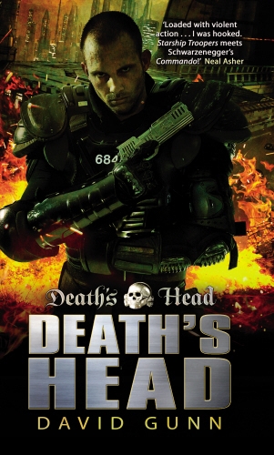 Book cover of #1 - Death's Head by David Gunn