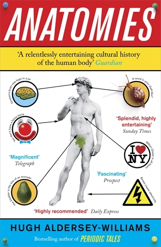 Book cover of Anatomies by Hugh Aldersey-Williams