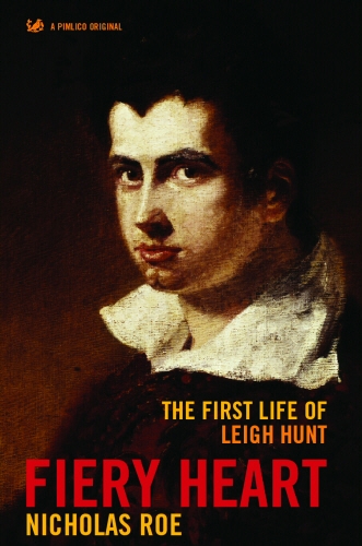 Book cover of Fiery Heart by Nicholas Roe