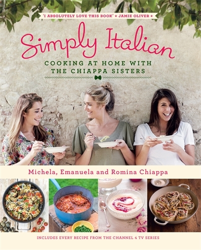 Book cover of Simply Italian by Michela Chiappa, Emanuela Chiappa, Romina Chiappa