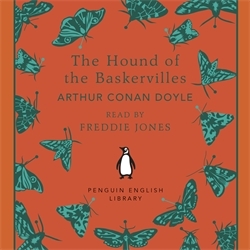 Book cover of The Hound of the Baskervilles by Arthur Conan Doyle