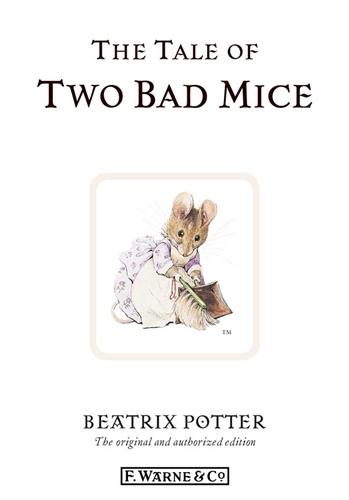 Book cover of The Tale of Two Bad Mice by Beatrix Potter