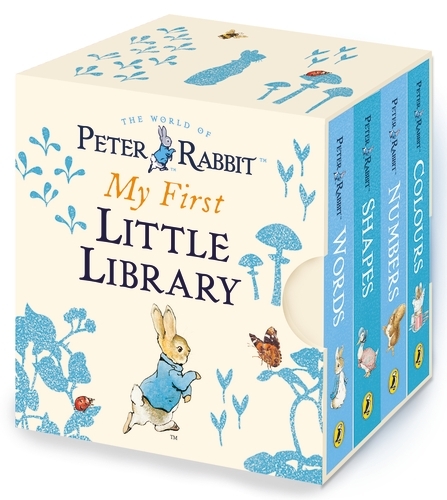 Book cover of Peter Rabbit My First Little Library by Beatrix Potter