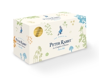 Book cover of The World of Peter Rabbit - The Complete Collection of Original Tales 1-23 White Jackets by Beatrix Potter
