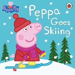 Book cover of Peppa Pig: Peppa Goes Skiing by Peppa Pig