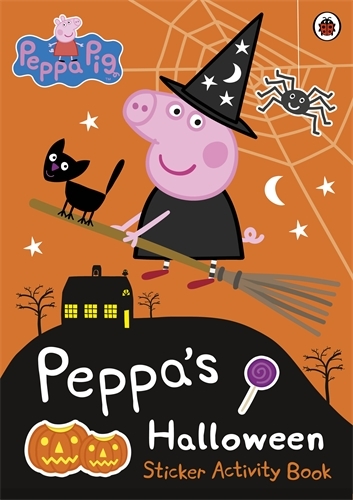 Book cover of Peppa Pig: Peppa's Halloween Sticker Activity Book by Peppa Pig