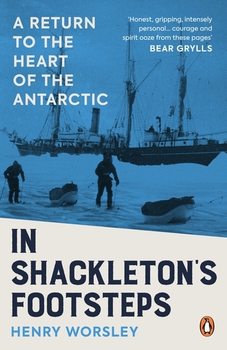 Book cover of In Shackleton's Footsteps by Henry Worsley