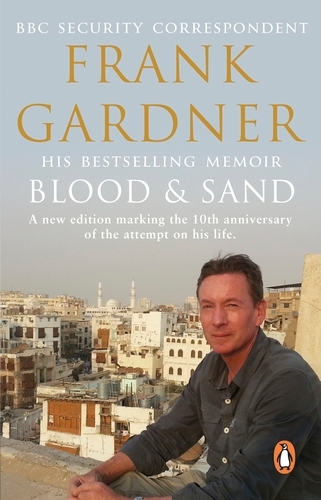 Book cover of Blood and Sand by Frank Gardner