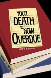 Book cover of Your Death Is Now Overdue by Ande Pliego