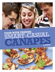 Book cover of Smart Casual Canapés by The Sorted Crew, Ben Ebbrell