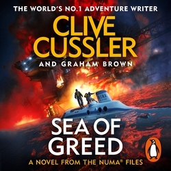 Book cover of Sea of Greed by Clive Cussler, Graham Brown