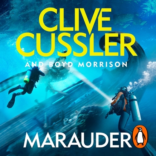 Book cover of Marauder by Clive Cussler, Boyd Morrison