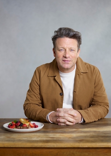 Book cover of Eat Yourself Healthy by Jamie Oliver