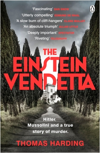 Book cover of The Einstein Vendetta by Thomas Harding