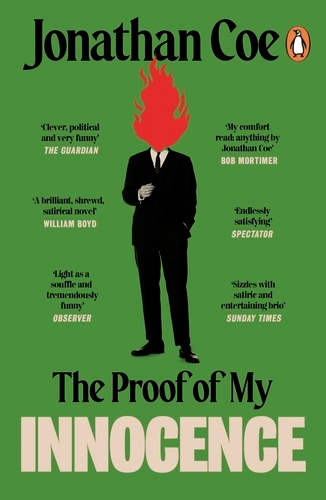 Book cover of The Proof of My Innocence by Jonathan  Coe