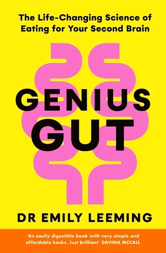 Book cover of Genius Gut by Emily Leeming