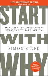 Book cover of Start With Why by Simon Sinek