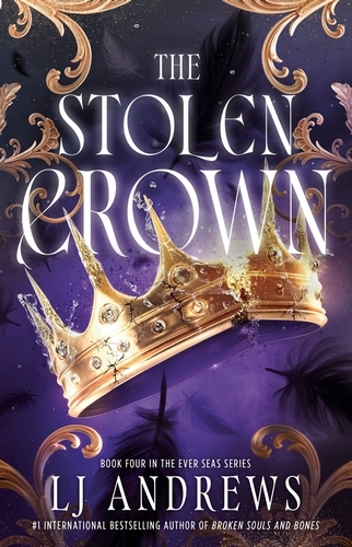 Book cover of The Stolen Crown by LJ Andrews