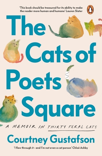 Book cover of The Cats of Poets Square by Courtney Gustafson