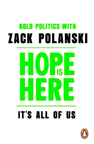 Book cover of Hope is Here by Zack Polanski, Bold Politics
