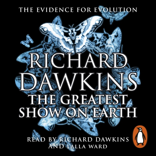 Book cover of The Greatest Show on Earth by Richard Dawkins