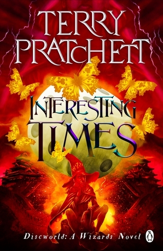 Book cover of Interesting Times by Terry Pratchett