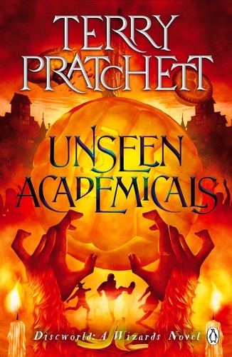 Book cover of Unseen Academicals by Terry Pratchett