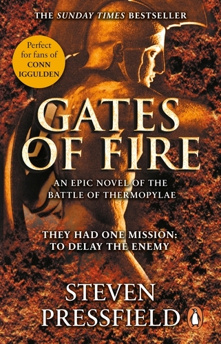 Book cover of Gates Of Fire by Steven Pressfield