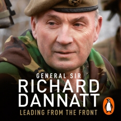Book cover of Leading from the Front by General Sir Richard Dannatt